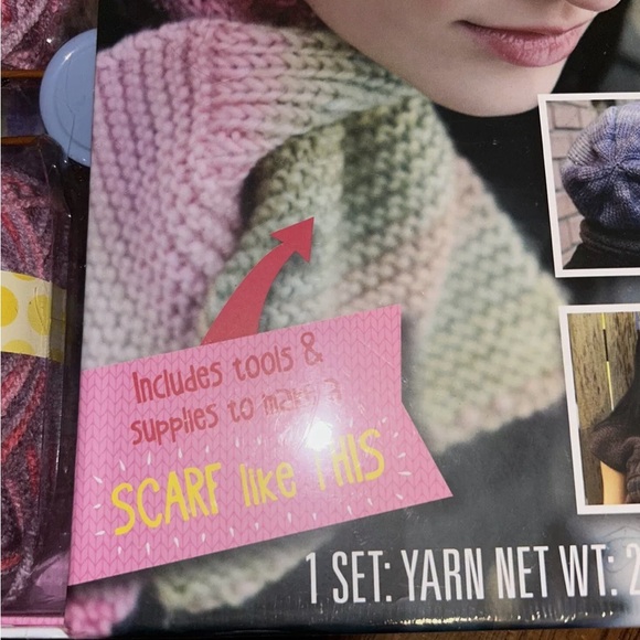 NEW WITH TAG Spice Box Simple Knitting Kit Learn to Knit The East Way - Picture 3 of 5